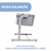 Cuna colecho Next2me Magic Evo Grey Mist de Chicco